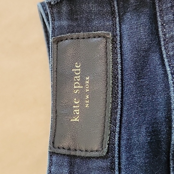 Kate Spade Broome Street Size 28 Dark Wash Skinny Jeans, EUC - Picture 2 of 12